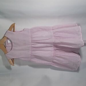 5/$30 DILLARDS COLLECTION Sleeveless Tiered Striped Dress